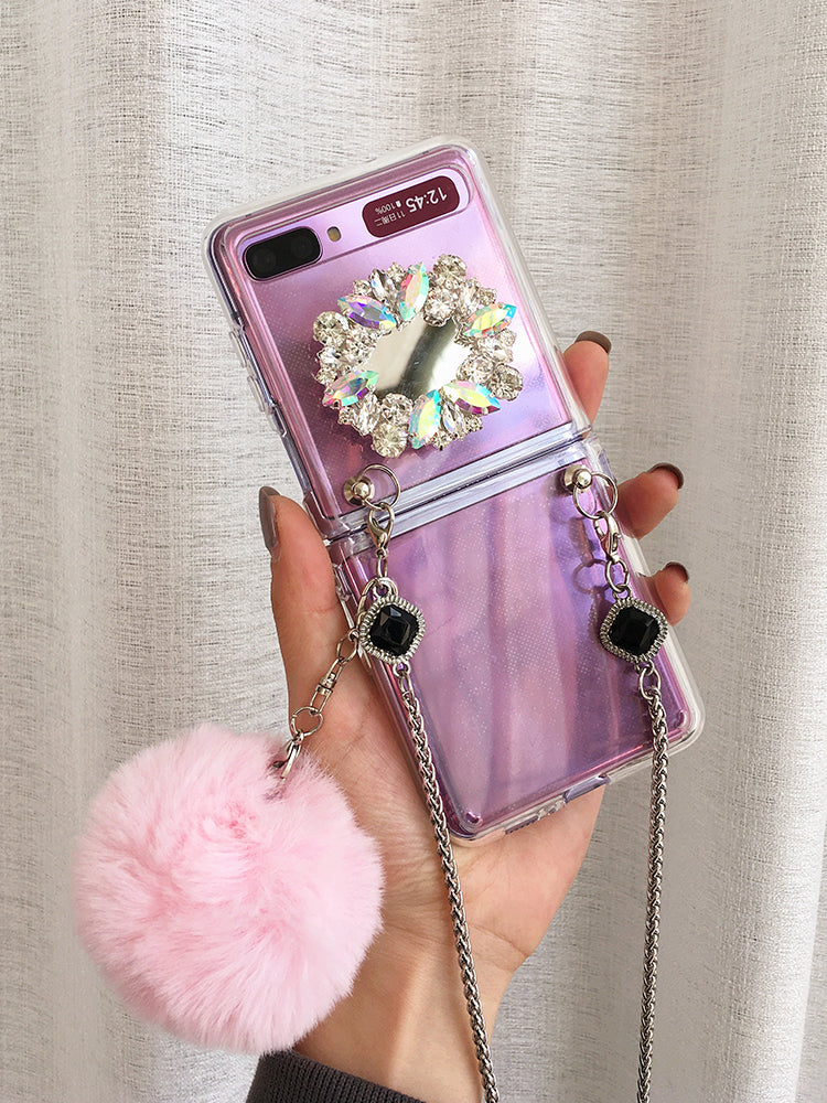 Convient pour Samsung Galaxy Z FLIP housse de protection pliante