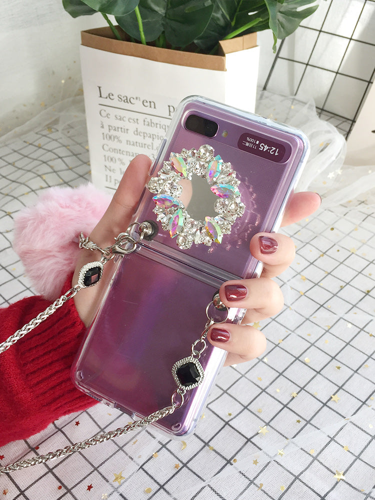 Convient pour Samsung Galaxy Z FLIP housse de protection pliante