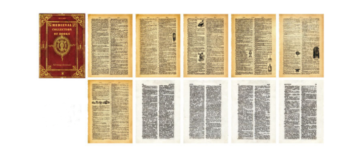 Livre de simulation Page Matériel Papier