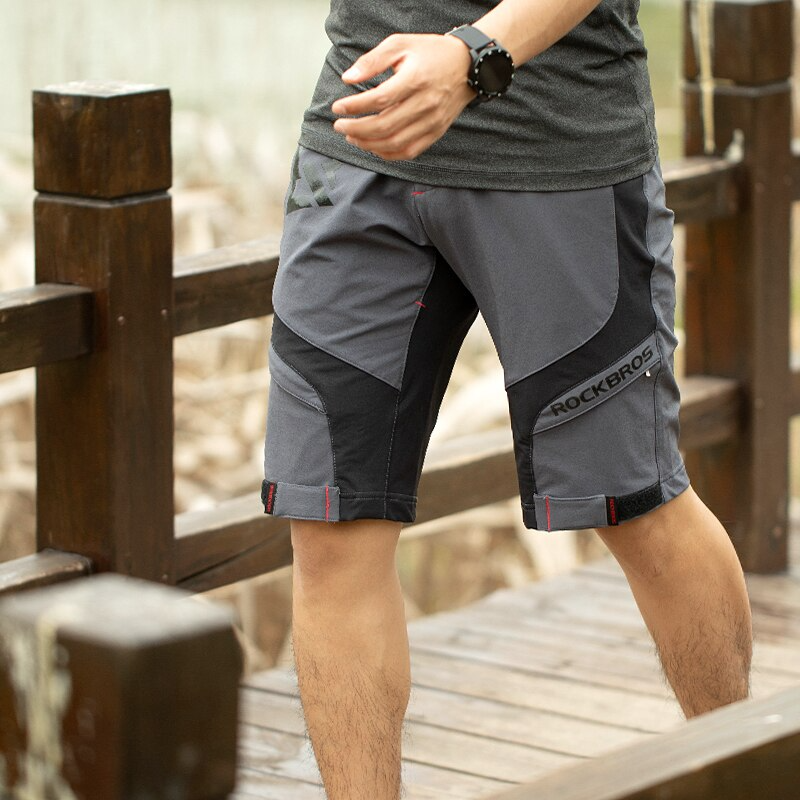 Hommes Summer Outdoor Cyclisme Respirant Mountainering Sports Quick-Drying Double-Layer Tro