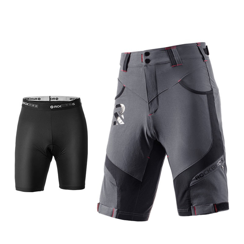 Hommes Summer Outdoor Cyclisme Respirant Mountainering Sports Quick-Drying Double-Layer Tro