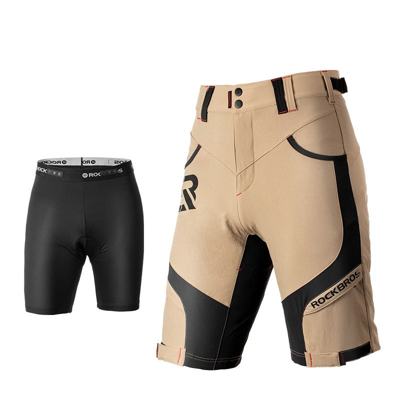 Hommes Summer Outdoor Cyclisme Respirant Mountainering Sports Quick-Drying Double-Layer Tro