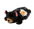 Mignon animal caricature wombat famille en peluche cas crayon