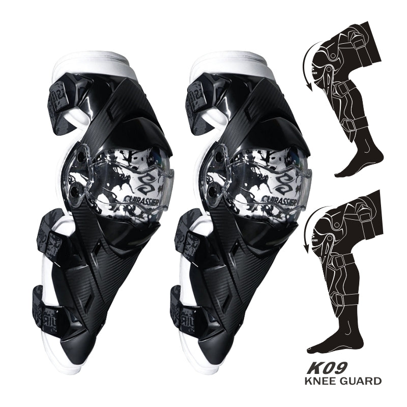 Moto Elbow Protecteur Cuirassier Kneepad Knee Guards Motocross Downhill Dirt Bike MX