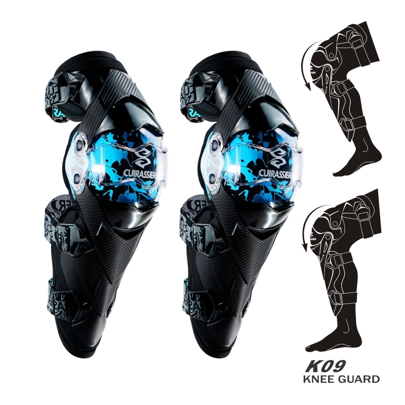 Moto Elbow Protecteur Cuirassier Kneepad Knee Guards Motocross Downhill Dirt Bike MX