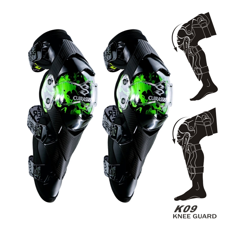 Moto Elbow Protecteur Cuirassier Kneepad Knee Guards Motocross Downhill Dirt Bike MX