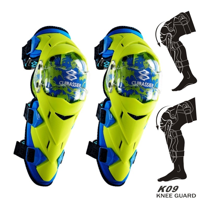 Moto Elbow Protecteur Cuirassier Kneepad Knee Guards Motocross Downhill Dirt Bike MX