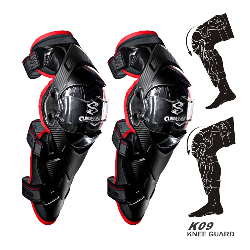 Moto Elbow Protecteur Cuirassier Kneepad Knee Guards Motocross Downhill Dirt Bike MX