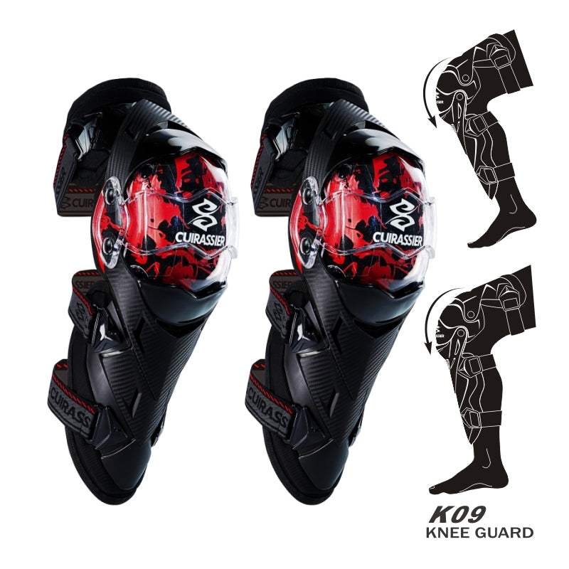 Moto Elbow Protecteur Cuirassier Kneepad Knee Guards Motocross Downhill Dirt Bike MX