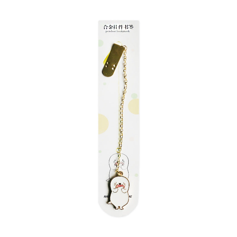 Creative Small Fresh Metal Pendentif signet Cute Exquisite Pendentif signet Student Statio