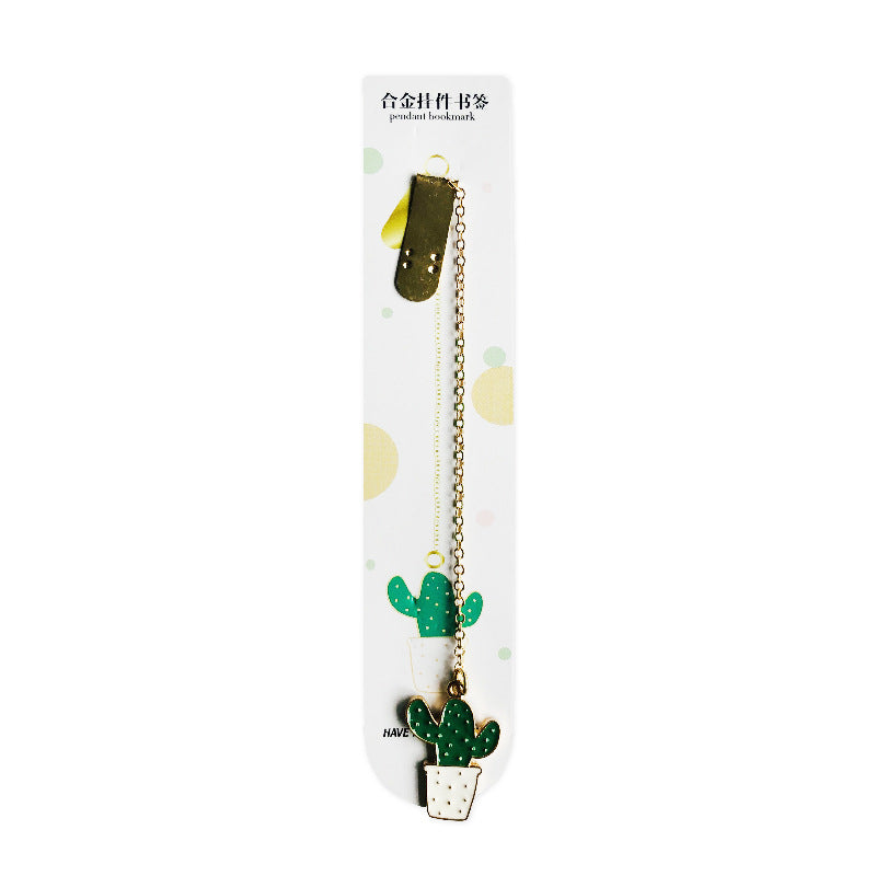 Creative Small Fresh Metal Pendentif signet Cute Exquisite Pendentif signet Student Statio