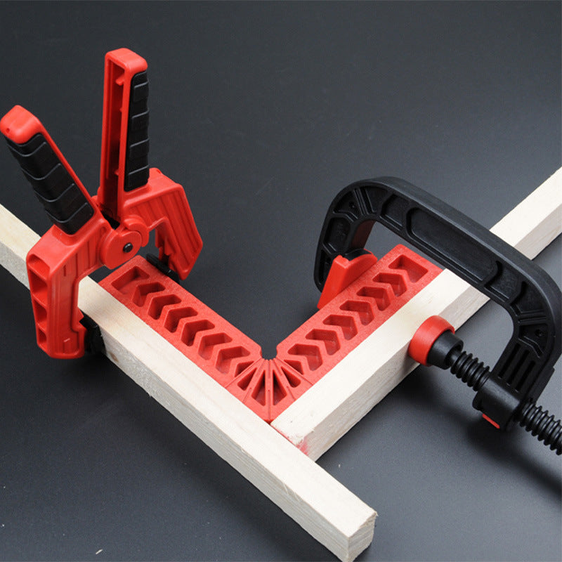 VOGVIGO 90 Degree Positionnement Square Plastique Pince carré Angle droit Pince à bois