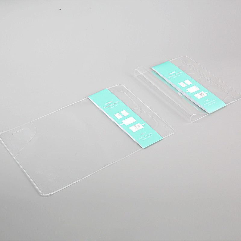 Veste de livre transparent Ledger de protection à la main