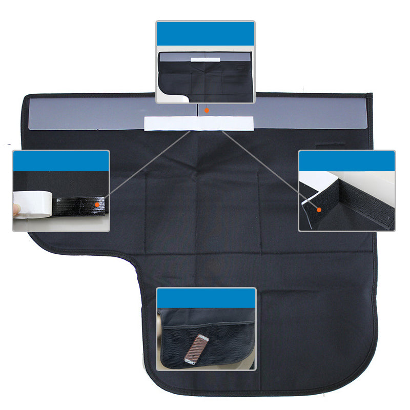 Porte de protection côté voiture