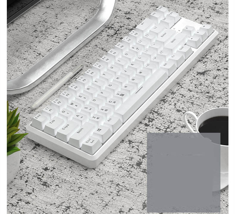 Mini USB Wired Bluetooth Mechanical Keyboard