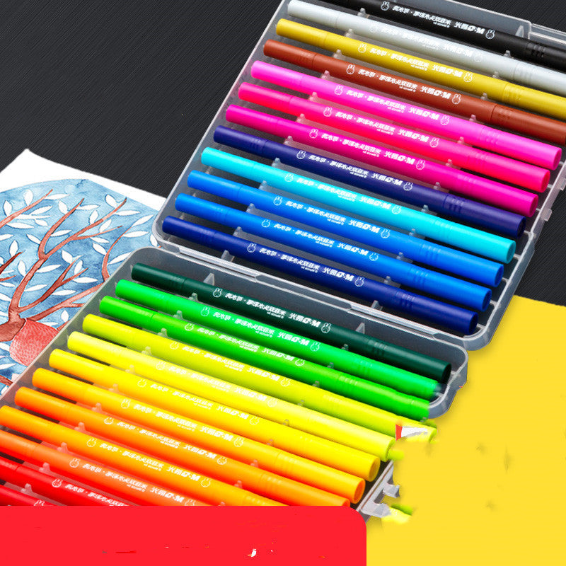 Soft Head Aquarelle Pen Double Head Set