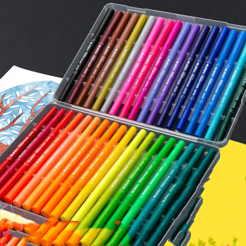 Soft Head Aquarelle Pen Double Head Set
