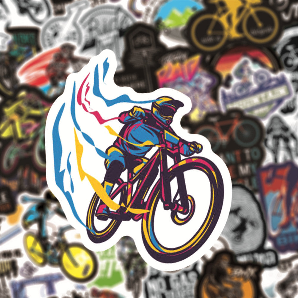 Stickers MTB Skateboard Notebook