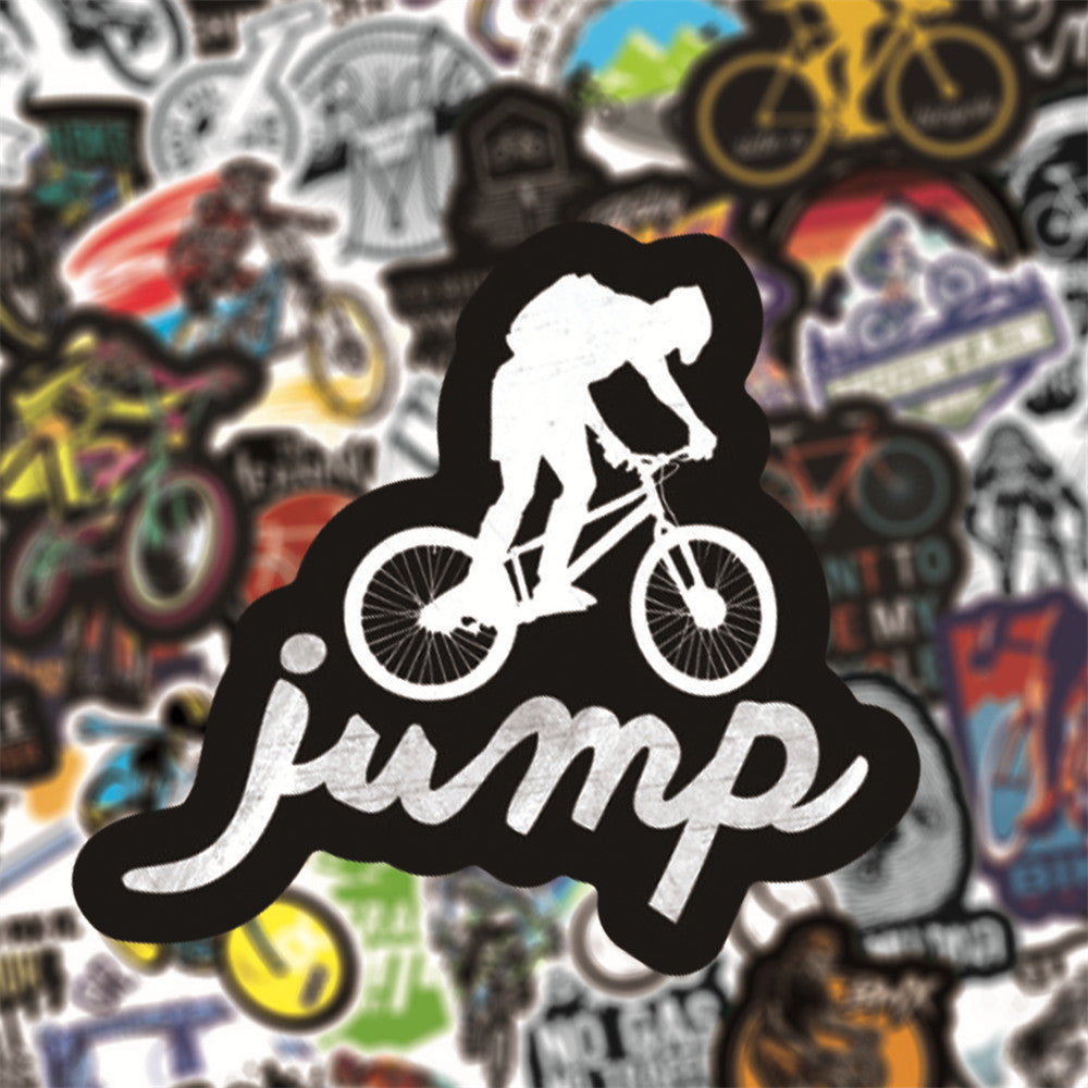 Stickers MTB Skateboard Notebook