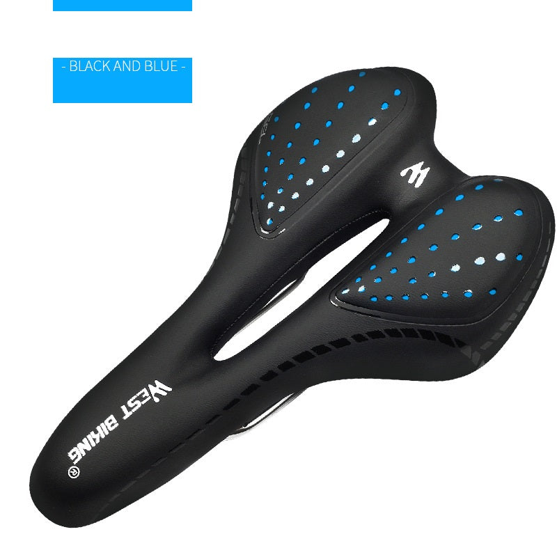 Siège de vélo Coussin Silicone épaissé doux et confortable