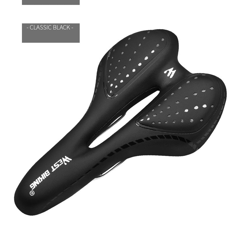 Siège de vélo Coussin Silicone épaissé doux et confortable