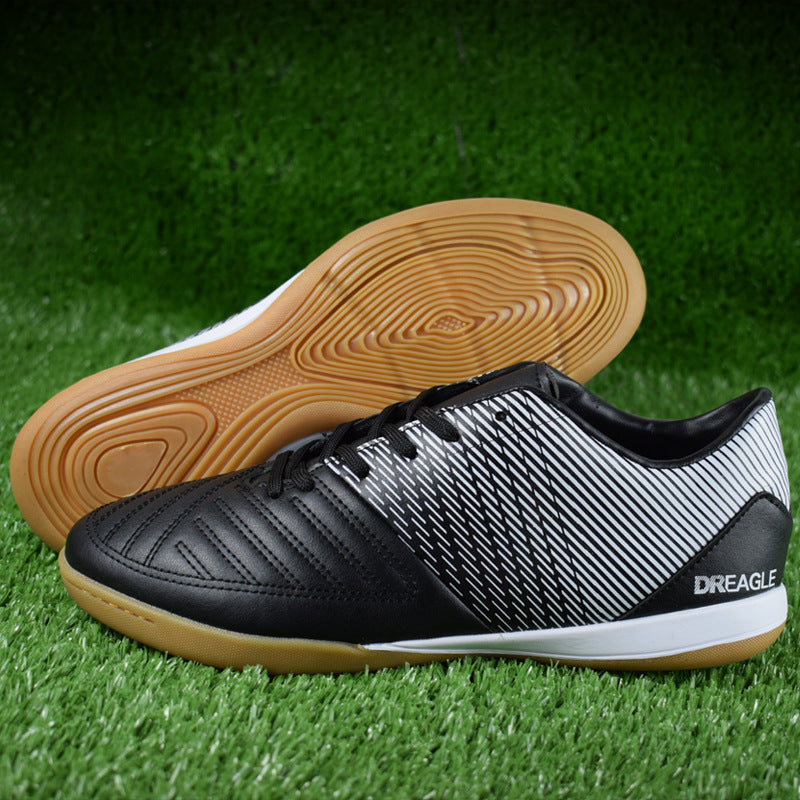 Chaussures de football plates antidérapantes en caoutchouc résistant à l'usure