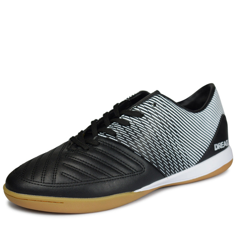 Chaussures de football plates antidérapantes en caoutchouc résistant à l'usure
