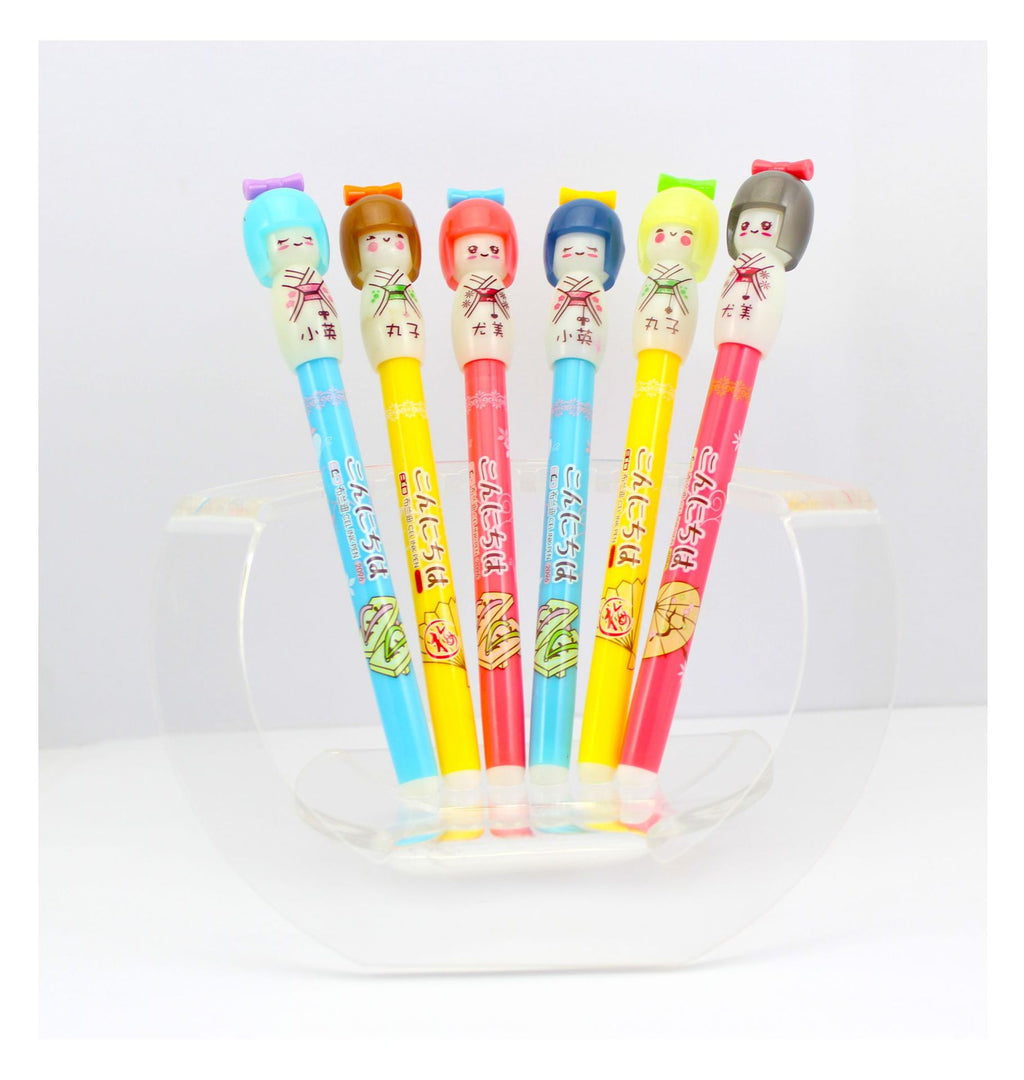 Stylo doll de marque Japon stylo signature stylo étudiant