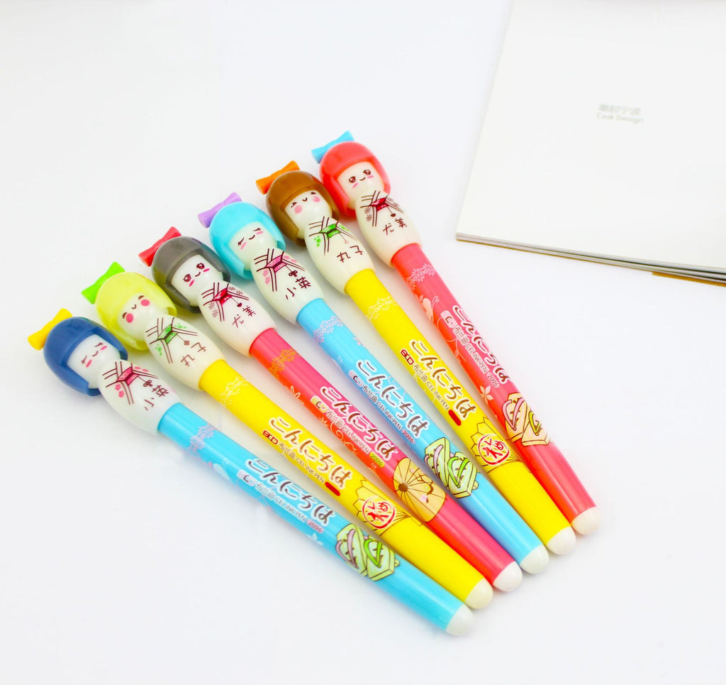 Stylo doll de marque Japon stylo signature stylo étudiant