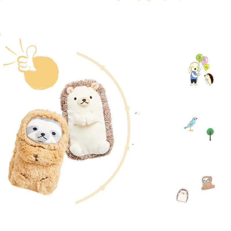 En peluche cas crayon créatif personnalité drôle