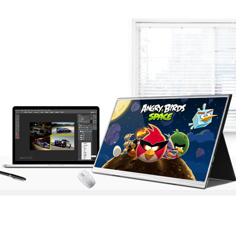 Console de jeu d'ordinateur portable ultra-mince avec écran Split