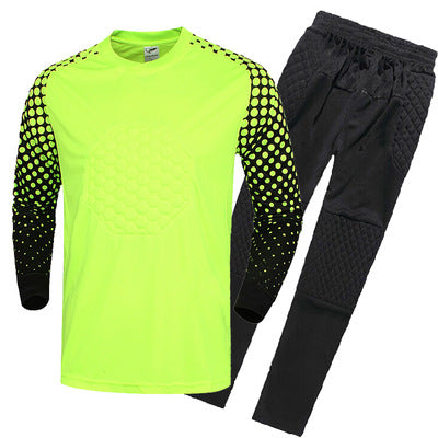 Casque Gardien Longmen Chemise de football manches longues