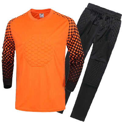 Casque Gardien Longmen Chemise de football manches longues