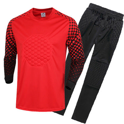 Casque Gardien Longmen Chemise de football manches longues