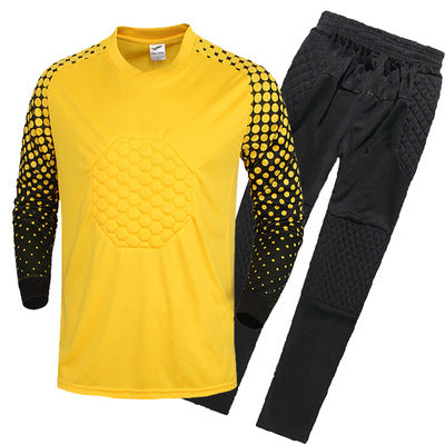 Casque Gardien Longmen Chemise de football manches longues