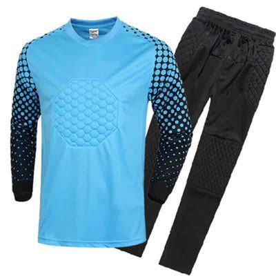Casque Gardien Longmen Chemise de football manches longues