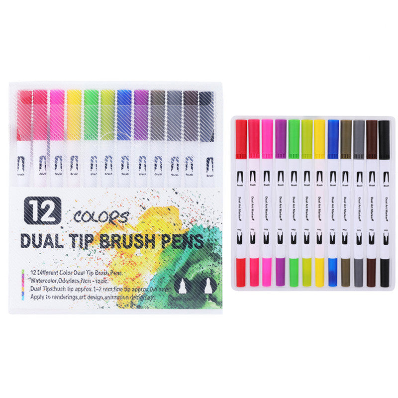 Set de stylo à balisage à double tête pour jardin d'enfants