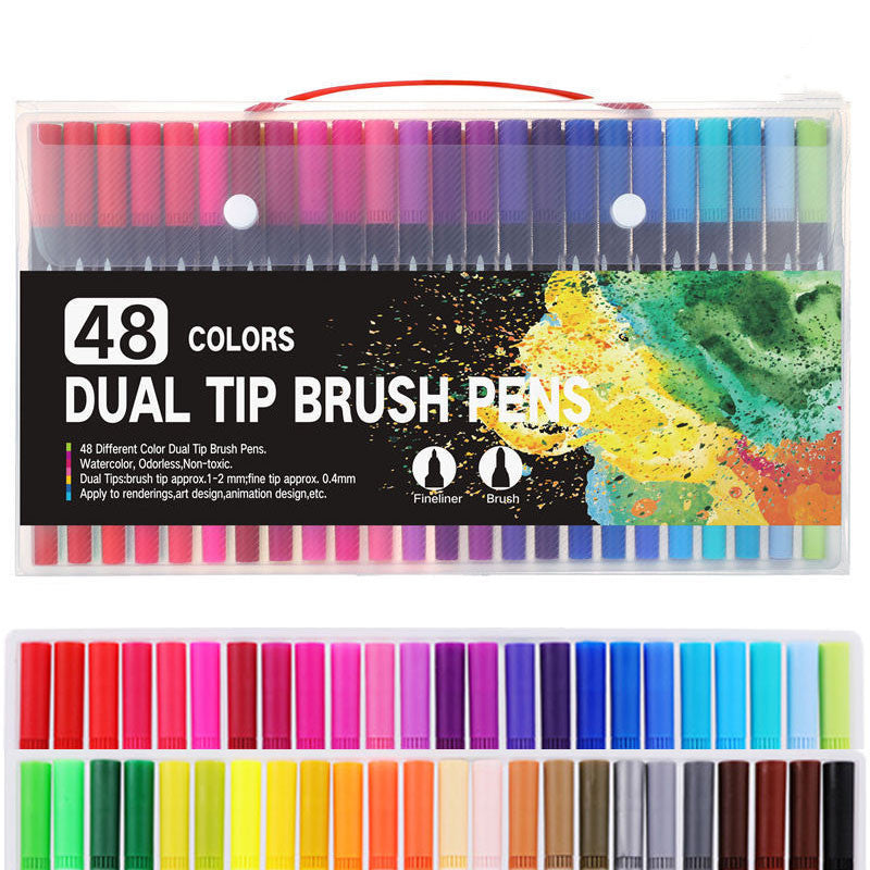 Set de stylo à balisage à double tête pour jardin d'enfants