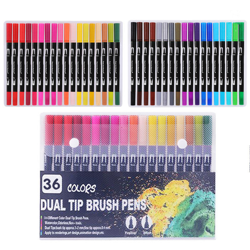 Set de stylo à balisage à double tête pour jardin d'enfants