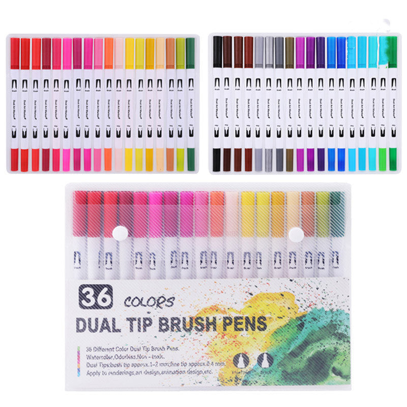 Set de stylo à balisage à double tête pour jardin d'enfants