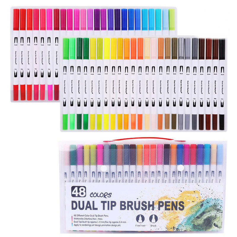 Set de stylo à balisage à double tête pour jardin d'enfants