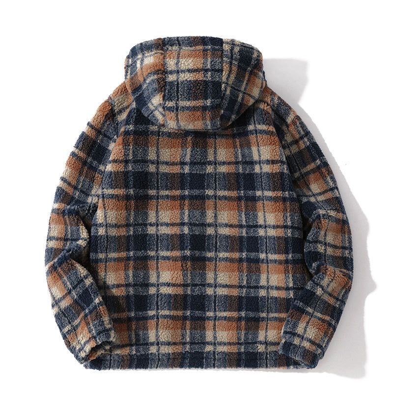 Veste Velvet d'Agneau Manteau Automne et Hiver Pitching Mode Loose and Warm