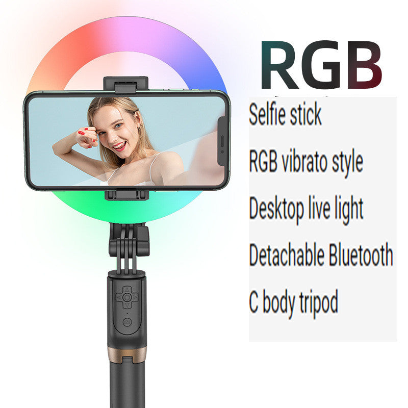 Xyxd Mobile Phone Live Broadcast Fill Light Neon Light Colorful Multicolored Lighting Self