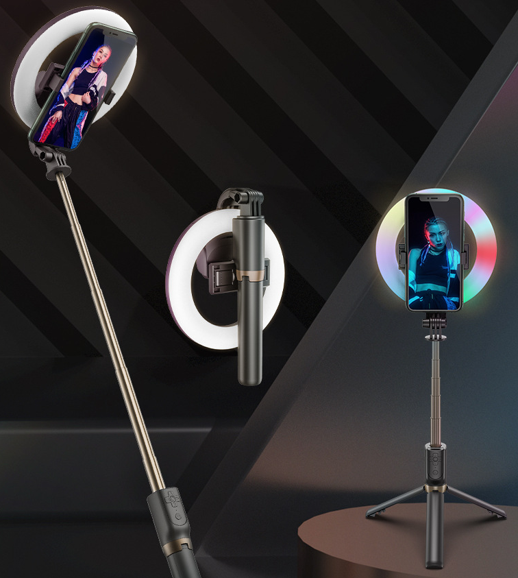 Xyxd Mobile Phone Live Broadcast Fill Light Neon Light Colorful Multicolored Lighting Self
