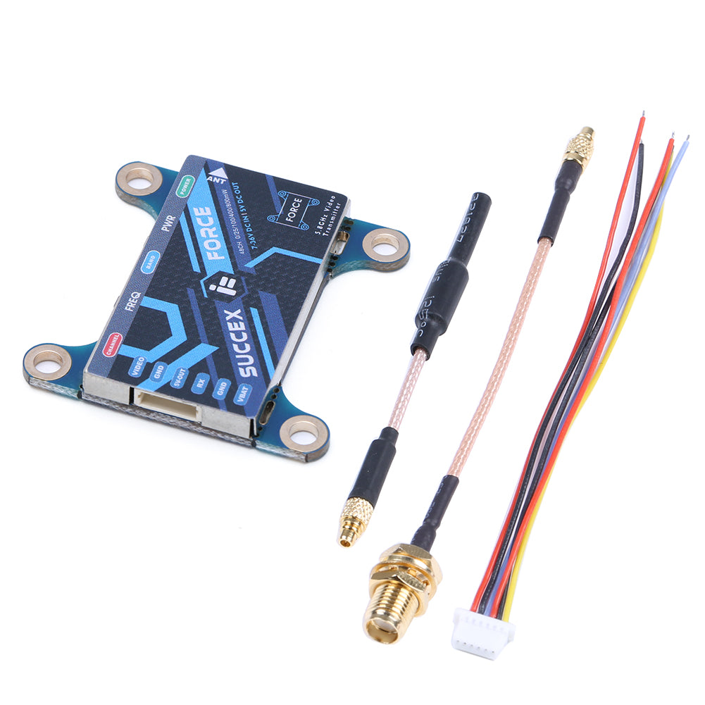 IFlight SucceX Force 5.8G Transmission d'image 800mW Haute puissance FPV Ride Through Machine VTX