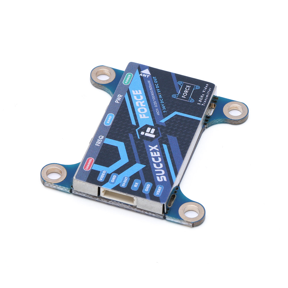 IFlight SucceX Force 5.8G Transmission d'image 800mW Haute puissance FPV Ride Through Machine VTX