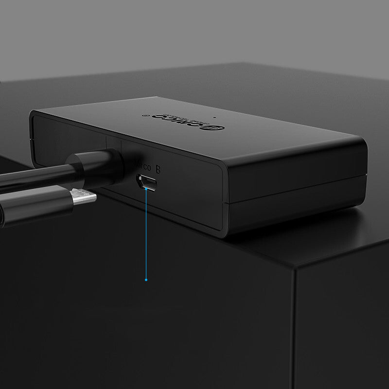 ORICO G11-H4 Ordinateur portable USB3.0 Hub HUB Extension câble avec port d'alimentation auxiliaire