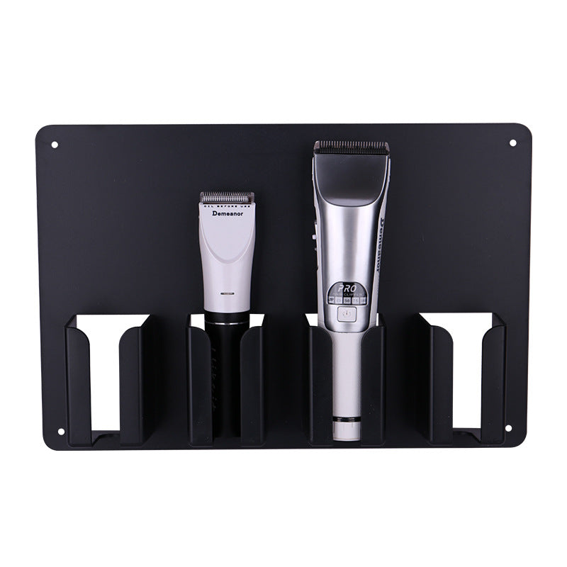 Silicone Electric Push Frame Coiffage Clipper Display Box Sèche-cheveux Boîte de stockage