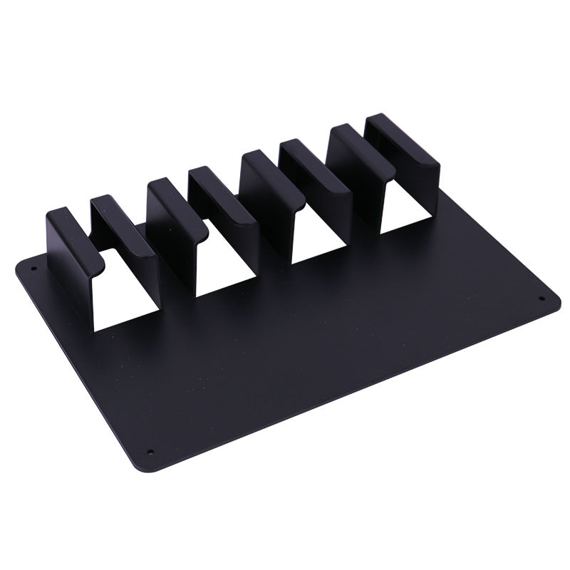 Silicone Electric Push Frame Coiffage Clipper Display Box Sèche-cheveux Boîte de stockage
