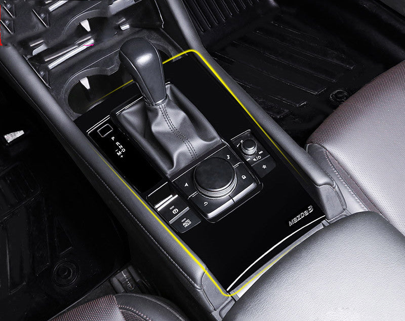Dédié à Mazda Angkesaila modifié verreSwitch ascenseur panneau de décoration de patch